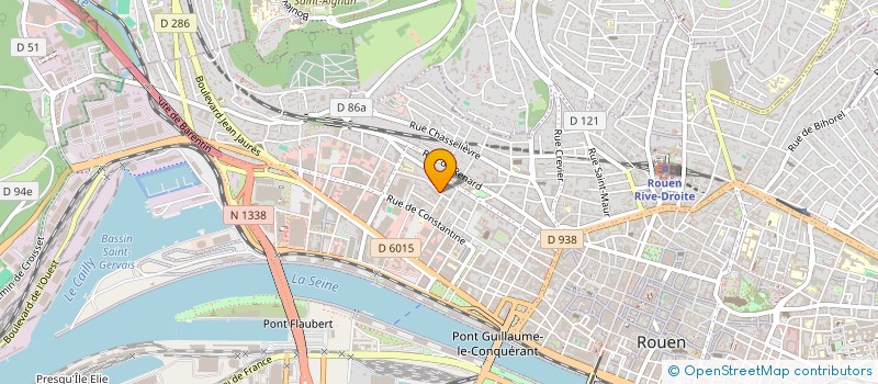 localisation de l'entreprise MONSIEUR JEAN QUEMERE à ROUEN