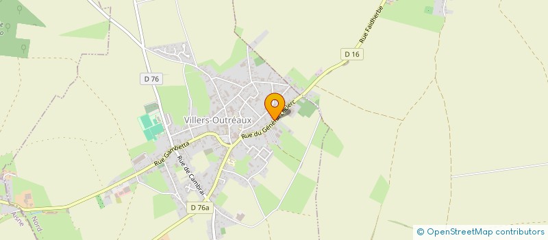 localisation de l'entreprise MONSIEUR JEAN QUENNESSON  VILLERS-OUTREAUX