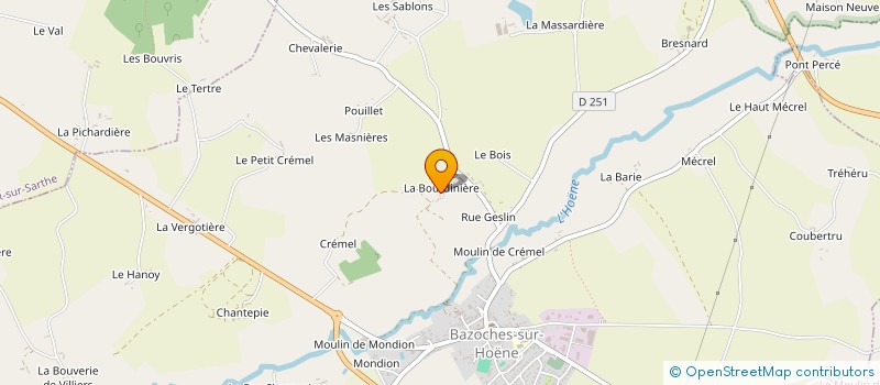 localisation de l'entreprise MONSIEUR JEAN QUENTIN à SAINT-AUBIN-DE-COURTERAIE