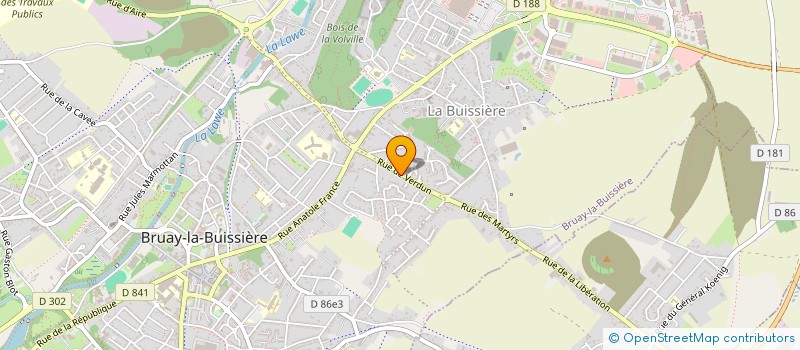 localisation de l'entreprise MONSIEUR JEAN QUENTIN à BRUAY LA BUISSIERE