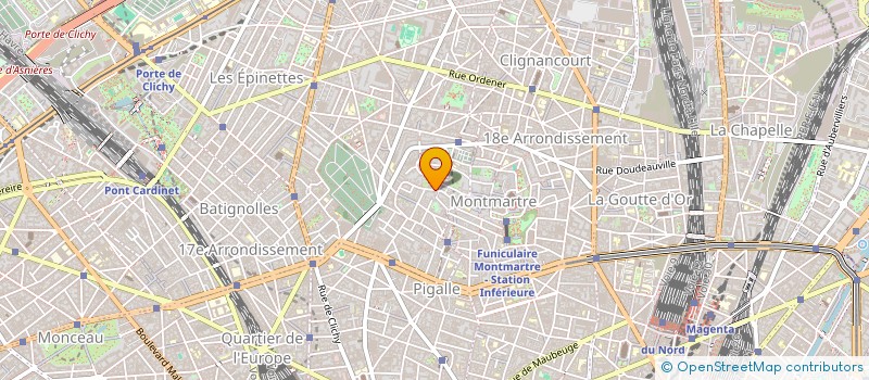 localisation de l'entreprise MONSIEUR JEAN QUESNEVILLE  PARIS