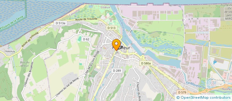 localisation de l'entreprise MONSIEUR JEAN QUESNEY à HONFLEUR