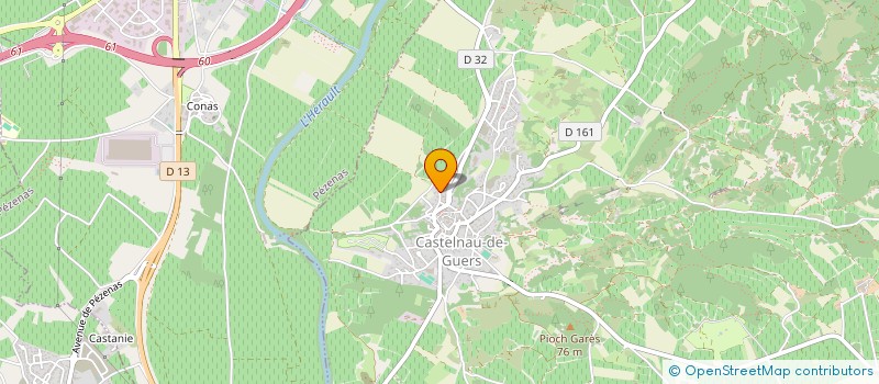 localisation de l'entreprise MONSIEUR JEAN QUINTANA  CASTELNAU-DE-GUERS