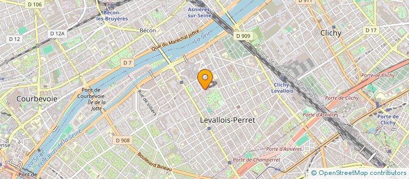localisation de l'entreprise MONSIEUR JEAN QUINTANA à LEVALLOIS-PERRET