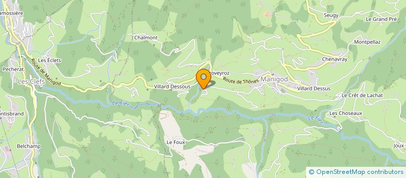 localisation de l'entreprise MONSIEUR JEAN QUIVRON  MANIGOD