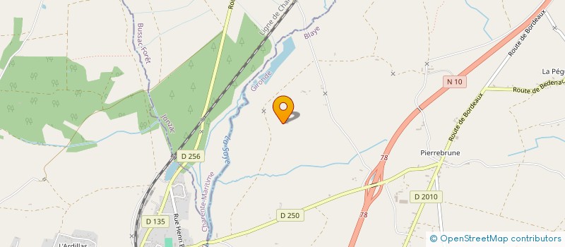 localisation de l'entreprise MONSIEUR JEAN RABOUTET  SAINT-MARIENS