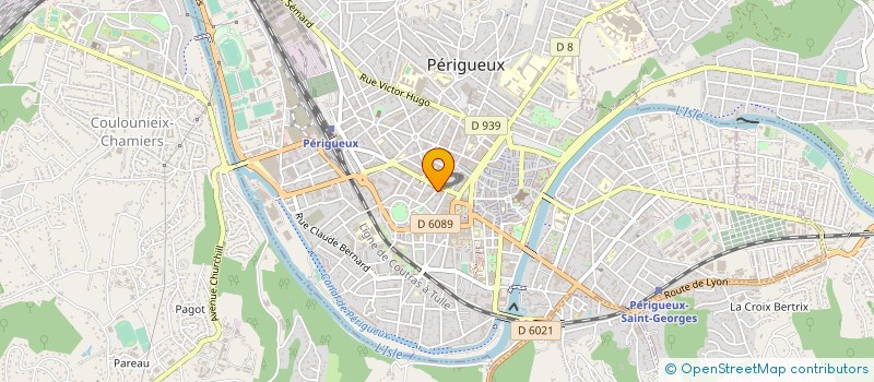 localisation de l'entreprise MONSIEUR JEAN RABUSSEAU à PERIGUEUX