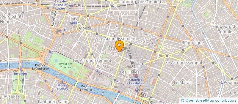 localisation de l'entreprise MONSIEUR JEAN RABUT  PARIS