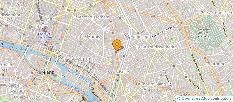 localisation de l'entreprise MONSIEUR JEAN RACHAVONG à PARIS