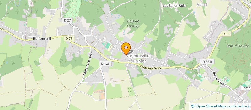 localisation de l'entreprise MONSIEUR JEAN RACINE  VARENGEVILLE-SUR-MER