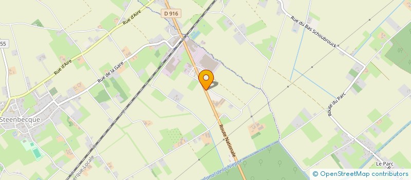 localisation de l'entreprise MONSIEUR JEAN RACKELBOOM  BOESEGHEM