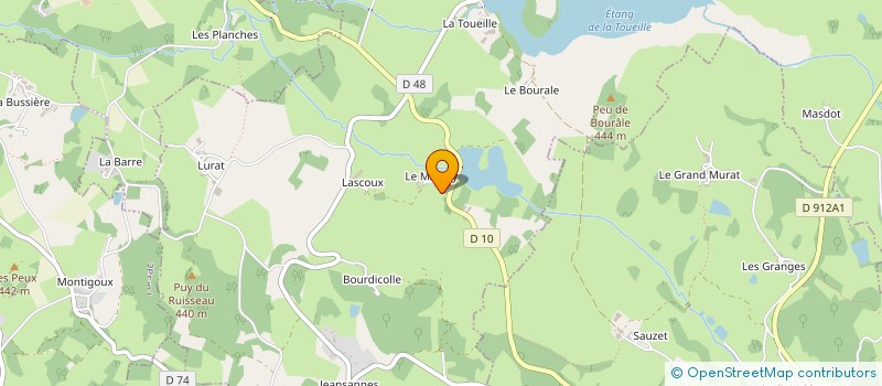 localisation de l'entreprise MONSIEUR JEAN RAGAIN à LE GRAND-BOURG