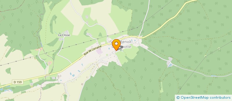 localisation de l'entreprise MONSIEUR JEAN RAGER  SAINT-BENOIT-LA-CHIPOTTE