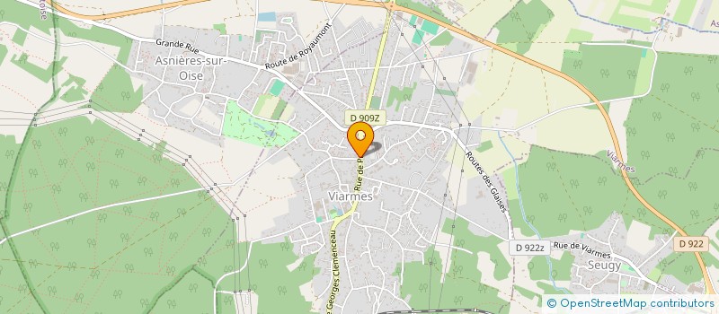 localisation de l'entreprise MONSIEUR JEAN RAGOT à VIARMES