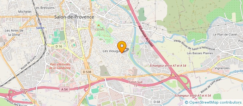 localisation de l'entreprise MONSIEUR JEAN RAGUIN à SALON-DE-PROVENCE