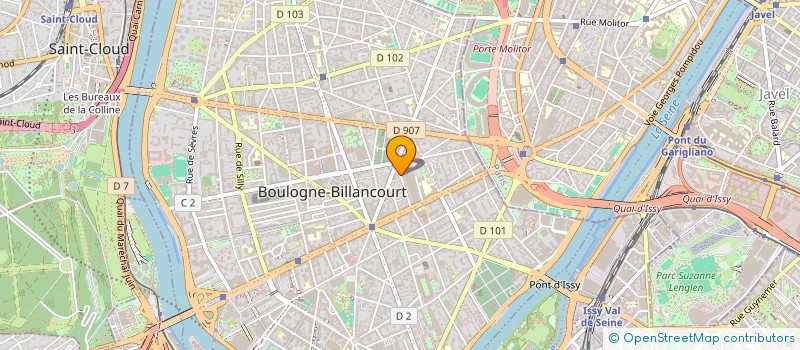 localisation de l'entreprise MONSIEUR JEAN RAINA à BOULOGNE-BILLANCOURT
