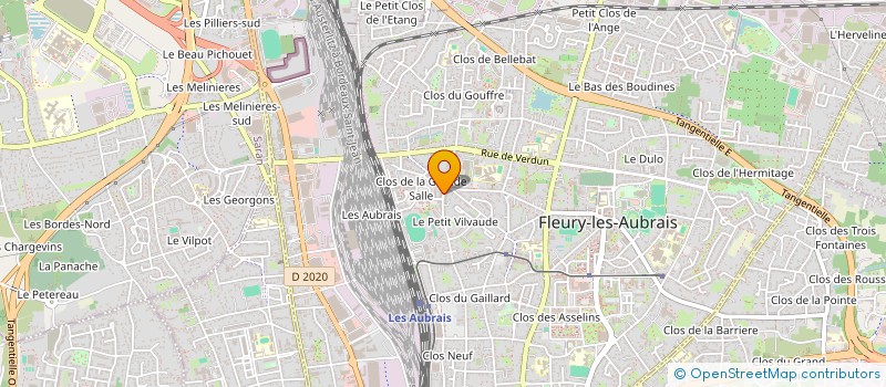 localisation de l'entreprise MONSIEUR JEAN RAKOTOARISON à SARAN