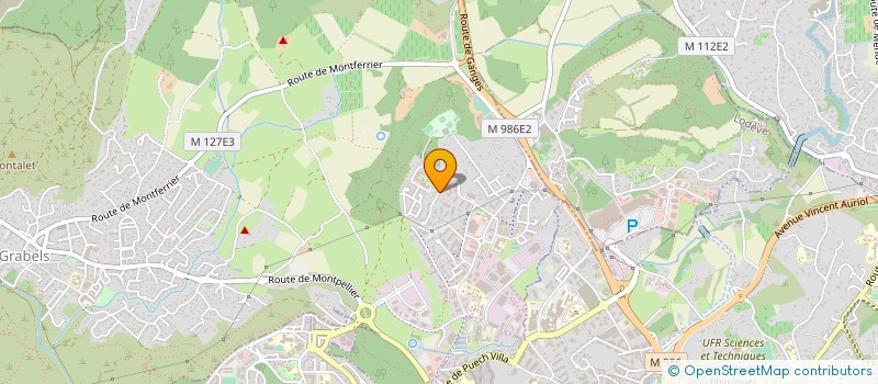 localisation de l'entreprise MONSIEUR JEAN RAMBAUD  GRABELS