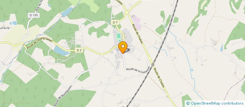 localisation de l'entreprise MONSIEUR JEAN RAMBEAU  BROSSAC