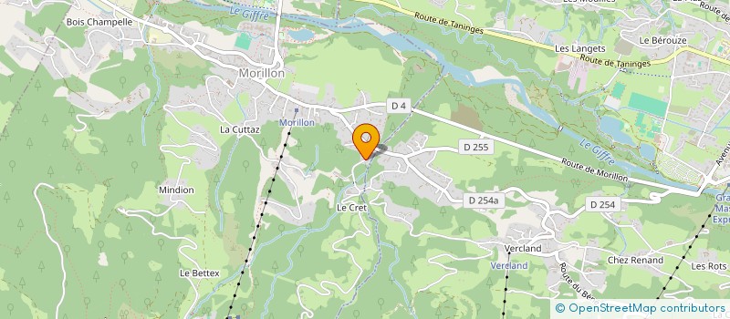 localisation de l'entreprise MONSIEUR JEAN RAMEAU  MORILLON