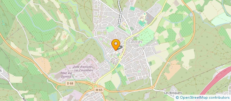 localisation de l'entreprise MONSIEUR JEAN RAMIREZ  SAINT-GENIES-DES-MOURGUES