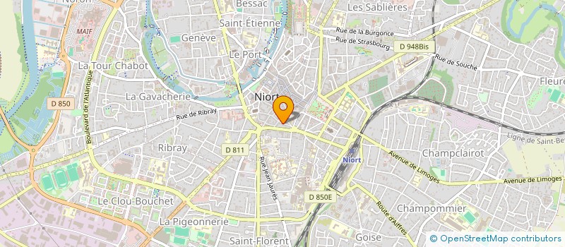 localisation de l'entreprise MONSIEUR JEAN RAMON à NIORT