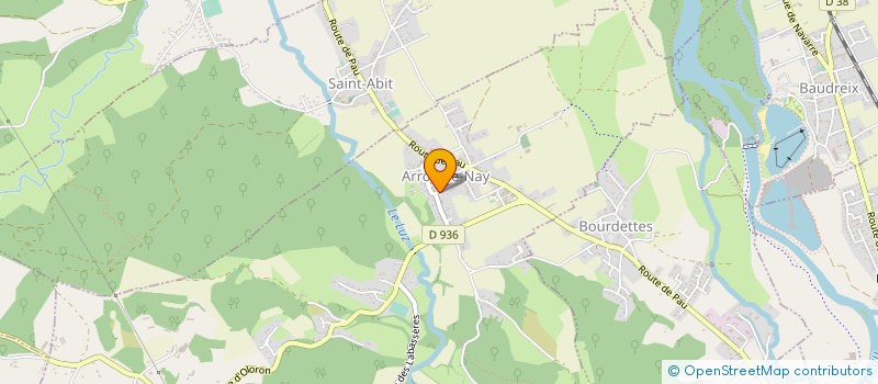 localisation de l'entreprise MONSIEUR JEAN RAMONGASSIE  ARROS-DE-NAY