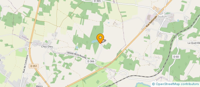 localisation de l'entreprise MONSIEUR JEAN RAMOUTCHO SEINE à LUSSAC