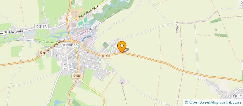 localisation de l'entreprise MONSIEUR JEAN RANCON  AIRAINES