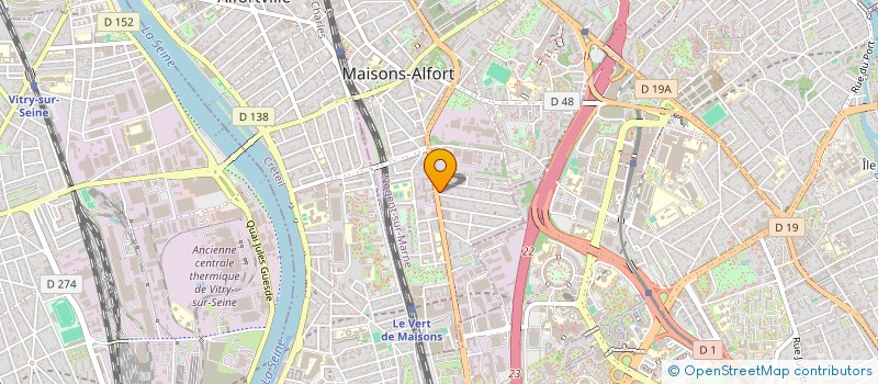 localisation de l'entreprise MONSIEUR JEAN RANOU  MAISONS-ALFORT