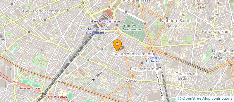 localisation de l'entreprise MONSIEUR JEAN RAOUL  PARIS