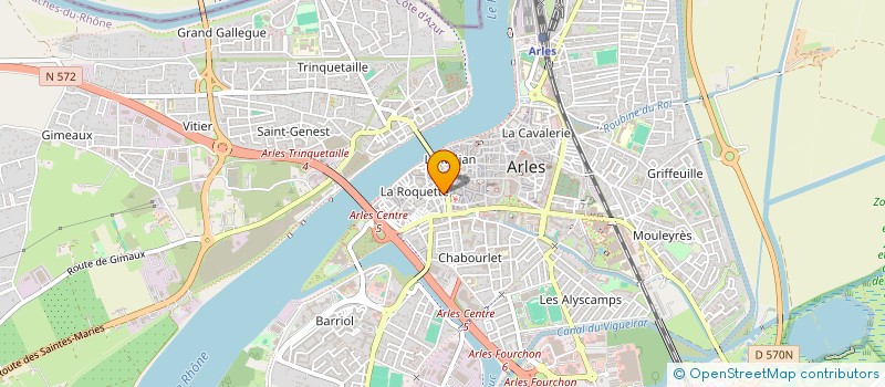 localisation de l'entreprise MONSIEUR JEAN RAPHAEL à ARLES