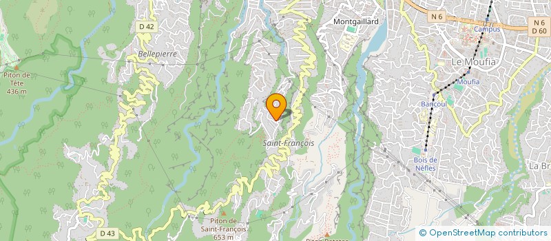 localisation de l'entreprise MONSIEUR JEAN RAPHAEL LANDRIEUX  SAINT-DENIS