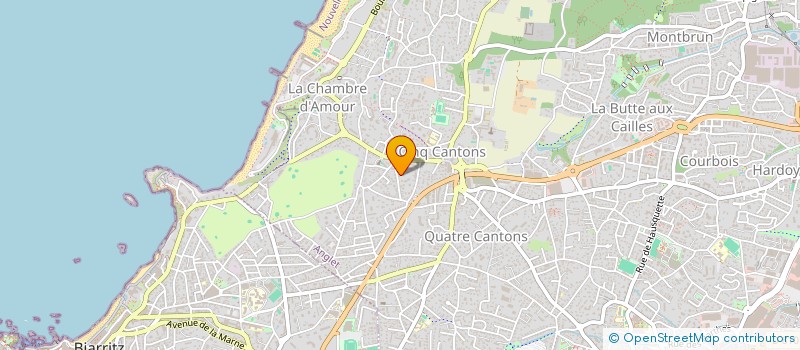 localisation de l'entreprise MONSIEUR JEAN-RAPHAEL ROSSI  ANGLET