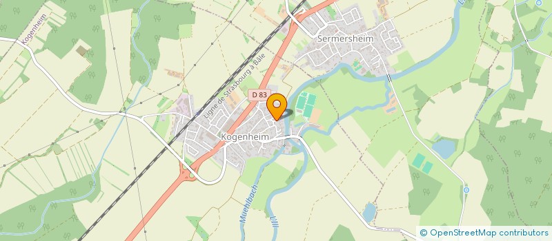 localisation de l'entreprise MONSIEUR JEAN RAPP  KOGENHEIM