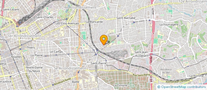 localisation de l'entreprise MONSIEUR JEAN RASAMIMANANA à MARSEILLE