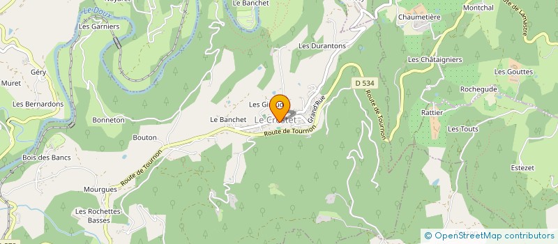localisation de l'entreprise MONSIEUR JEAN RASCLARD à LAMASTRE