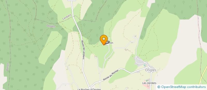 localisation de l'entreprise MONSIEUR JEAN RASPAIL  REVEST-SAINT-MARTIN