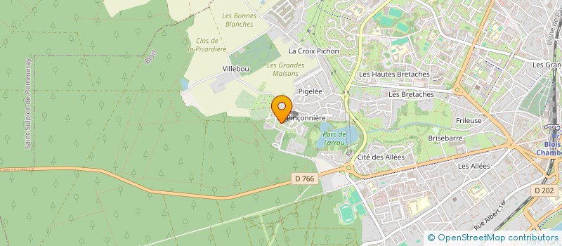 localisation de l'entreprise MONSIEUR JEAN RASSE  BLOIS