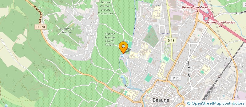 localisation de l'entreprise MONSIEUR JEAN RATEAU à BEAUNE
