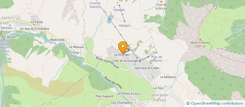 localisation de l'entreprise MONSIEUR JEAN RATEL  SAINT-SORLIN-D ARVES