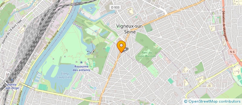 localisation de l'entreprise MONSIEUR JEAN RATRIQUE à DRAVEIL