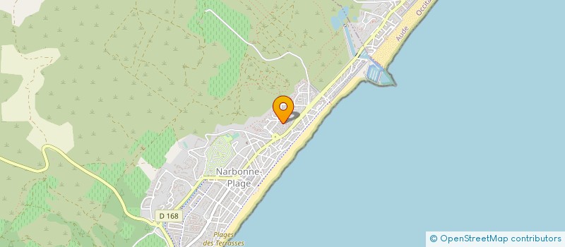 localisation de l'entreprise MONSIEUR JEAN RATTIER  NARBONNE