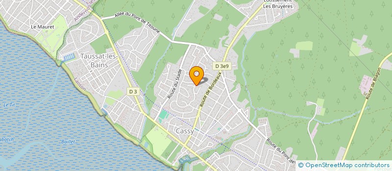 localisation de l'entreprise MONSIEUR JEAN RAUFFET  LANTON