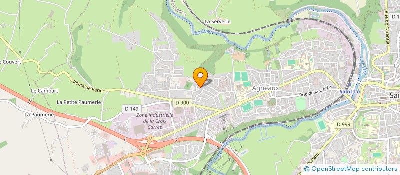 localisation de l'entreprise MONSIEUR JEAN RAULINE  THEREVAL