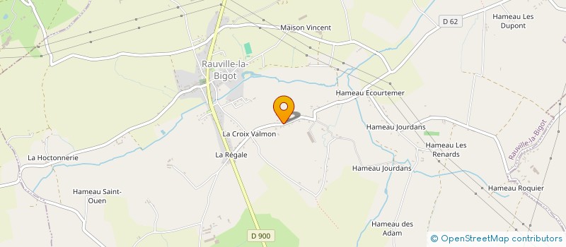 localisation de l'entreprise MONSIEUR JEAN RAULINE à BRICQUEBEC-EN-COTENTIN