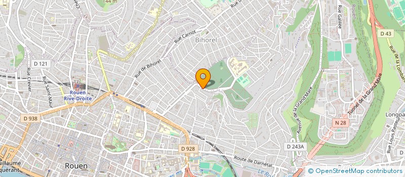 localisation de l'entreprise MONSIEUR JEAN RAULT à ROUEN