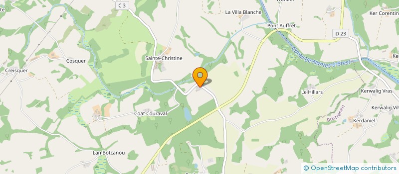localisation de l'entreprise MONSIEUR JEAN RAULT à GLOMEL