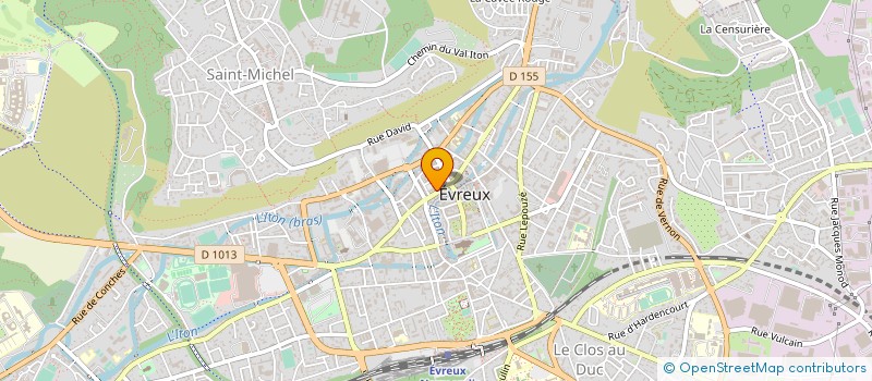 localisation de l'entreprise MONSIEUR JEAN RAULT  EVREUX