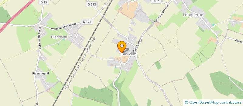 localisation de l'entreprise MONSIEUR JEAN RAVENNES  BIERVILLE